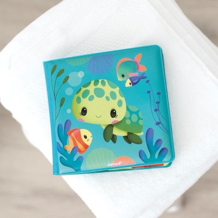 Juratoys Janod Magic Bath Book The Life of Sea Turtles