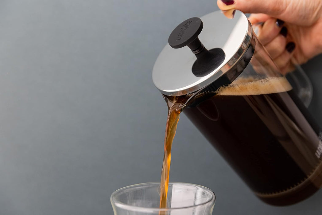 La Cafetière All-Glass French Press Coffee Maker 8 Cup