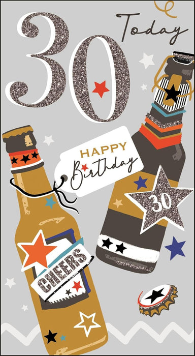 Jonny Javelin '30 Today' Birthday Card