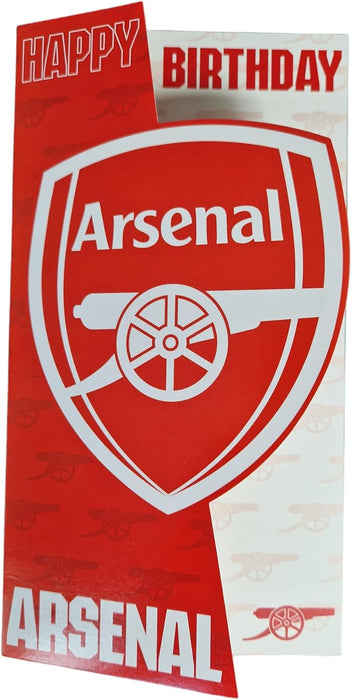 Words N Wishes 'Happy Birthday Arsenal' Birthday Card