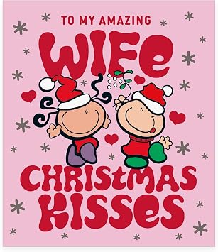 UKG 'Bubblegum To My Amazing Wife' Christmas Card