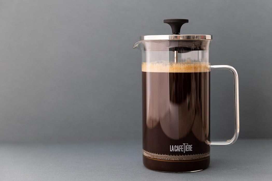 La Cafetière All-Glass French Press Coffee Maker 8 Cup