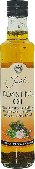 Cottage Delight Just Oil  British Cold Pressed Rapeseed Oil Infused With Garlic, Rosemary, Thyme and Sage