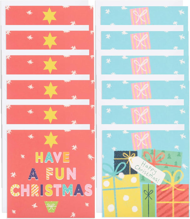 UKG 'Open Cards' Christmas Card Boxed Pack Of 30