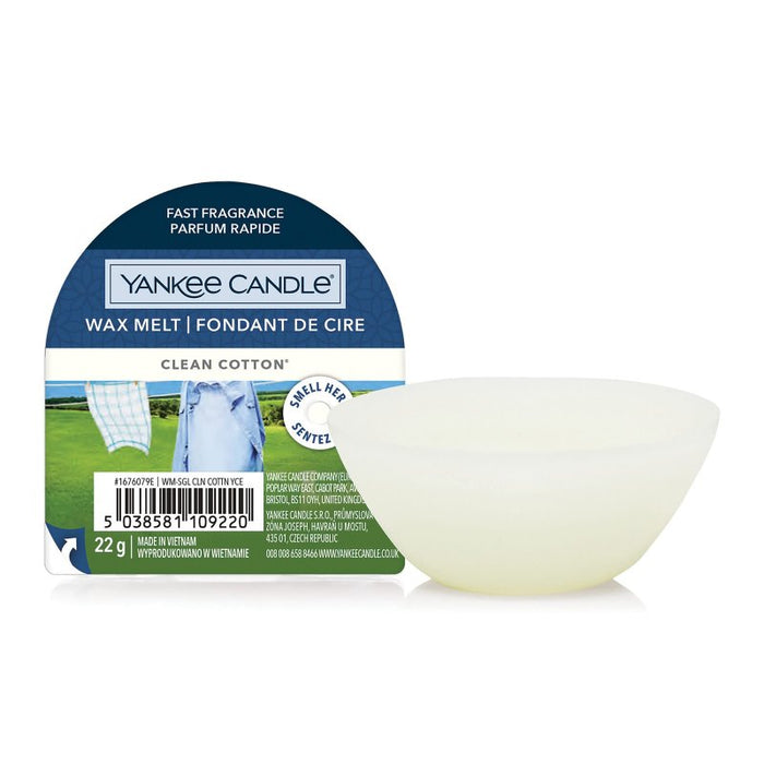 Yankee Candle Clean Cotton Signature Wax Melt