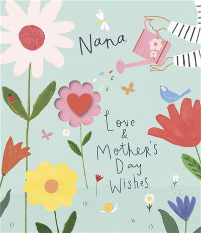 UKG 'Nanna Love & Mother's Day Wishes' Mother's Day Card