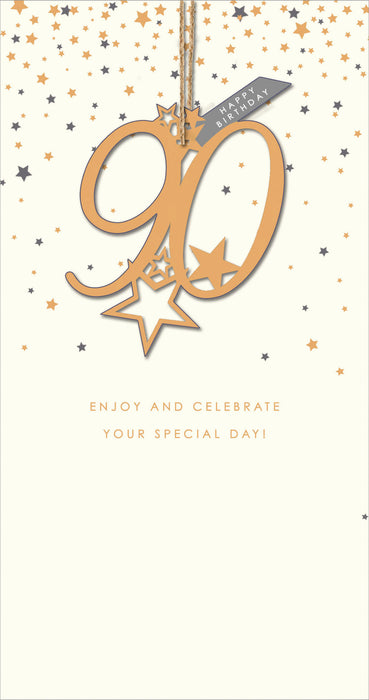 UKG '90 Enjoy And Celebrate' Birthday Card