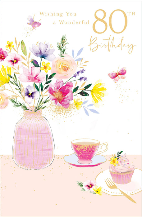 UKG '80th' Birthday Card
