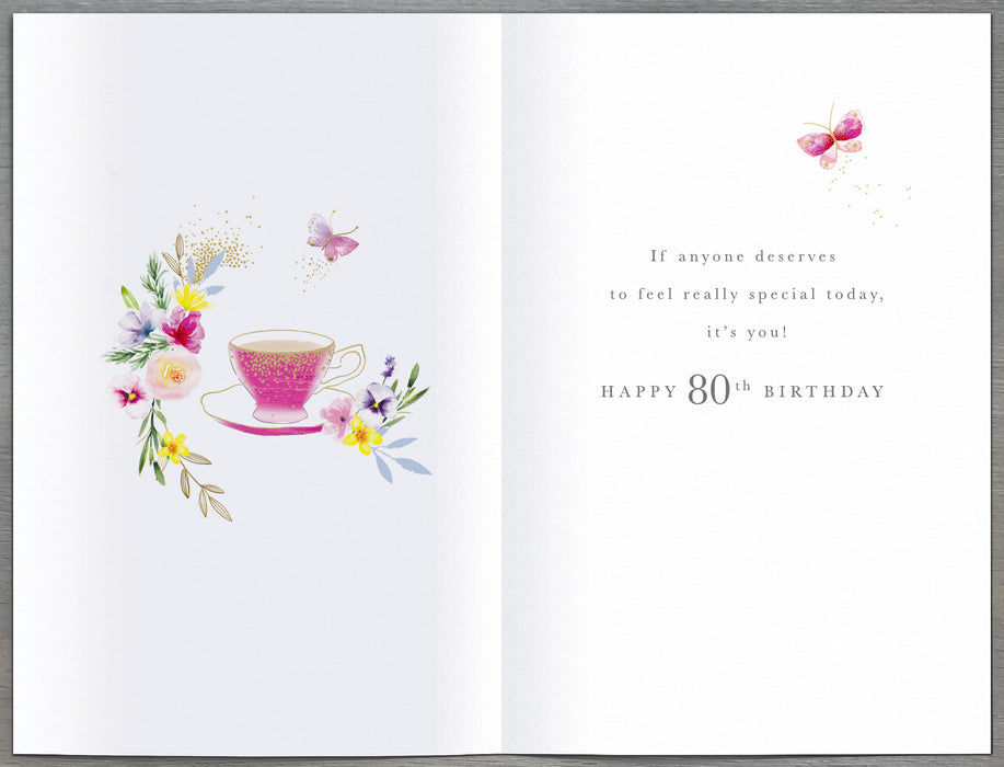 UKG '80th' Birthday Card