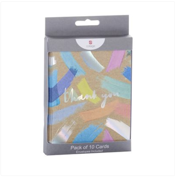 UKG 'Thank You' Thank You Card 10 Pack