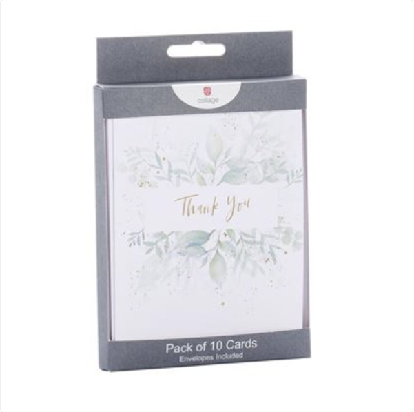 UKG 'Thank You' Thank You Card 10 Pack