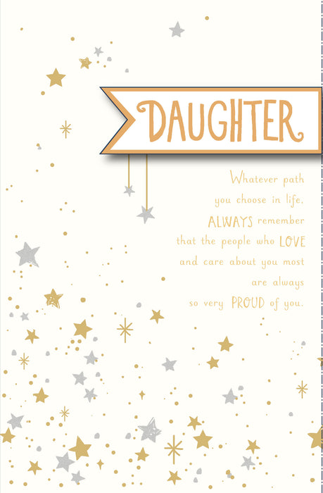 UKG 'Daughter Whatever Path You Choose' Birthday Card