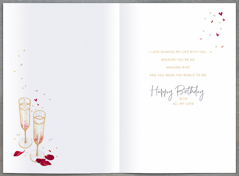 UKG 'For My Lovely Wife' Birthday Card