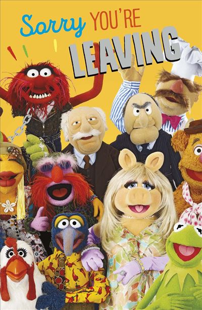 UKG 'Sorry Your Leaving' Card