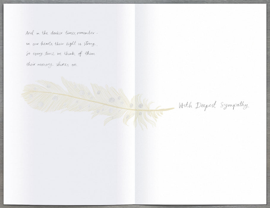 UKG 'Their Light Shines On' Sympathy Card