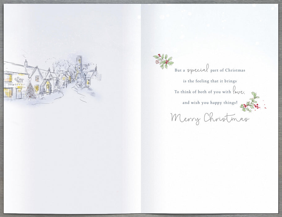 UKG  'Artists Notebook Son & Daughter In Law' Christmas Card
