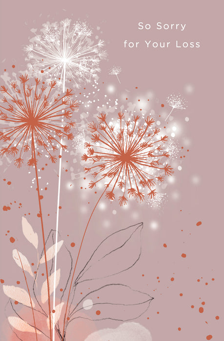 UKG 'So Sorry For Your Loss' Sympathy Card