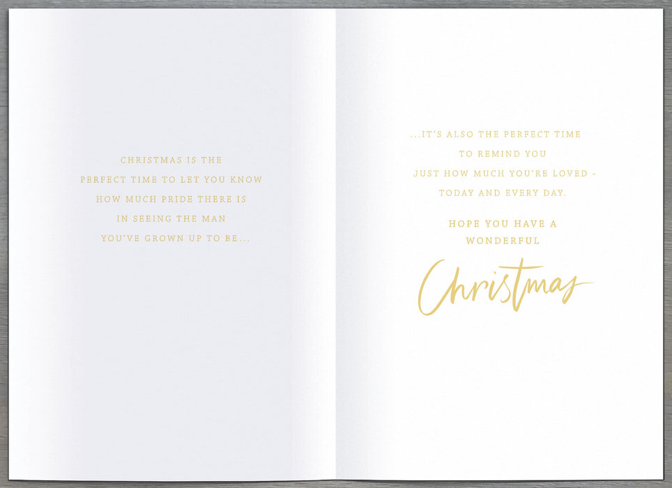 UKG ' To A Special Son' Christmas Card