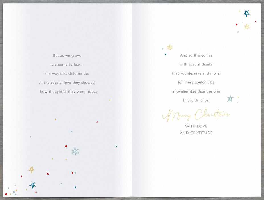 UKG 'For A Wonderful Dad' Christmas card