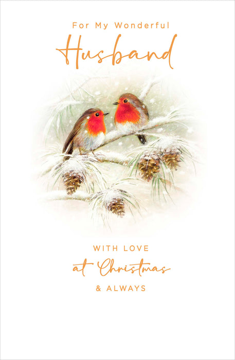 UKG 'Wonderful  Husband' Christmas Card