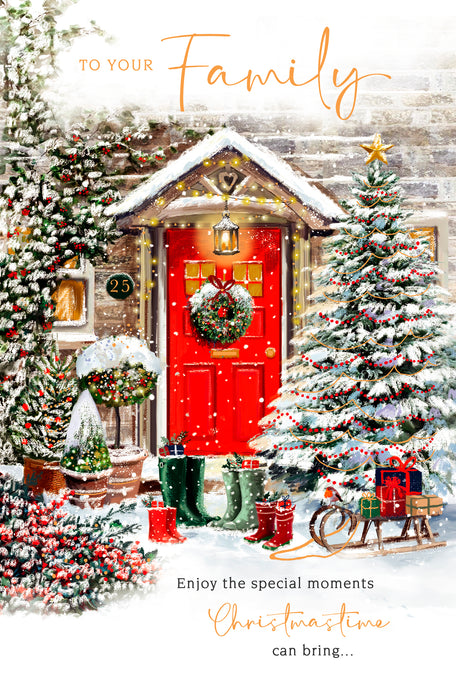 UKG 'To All The Family' Christmas Card