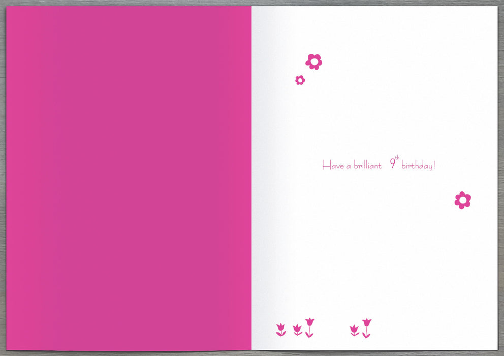 UKG '9 Today' Birthday Card