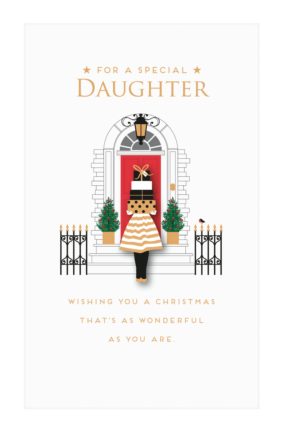 Daughter Christmas Card By Dale Simpson Design