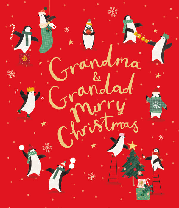 UKG 'Grandma & Grandad' Christmas Card