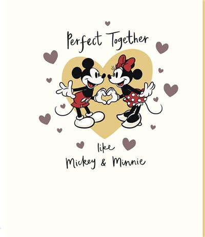 UKG 'Perfect Together Like Micky & Minnie' Anniversary Card