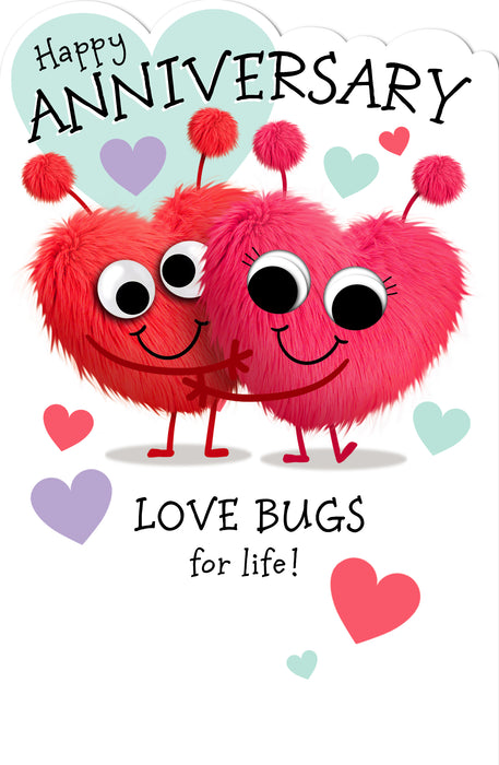 UKG 'Happy Anniversary Love Bugs For Life' Card