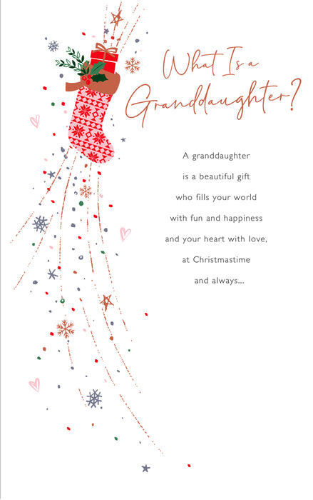 UKG 'Daydreams Granddaughter' Christmas Card