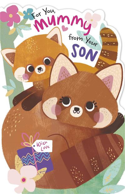 UKG 'For You Mummy  From Your Son' Mother's Day Card