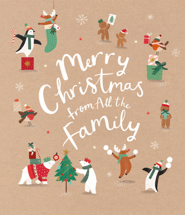 UKG 'Line From Family' Christmas Card