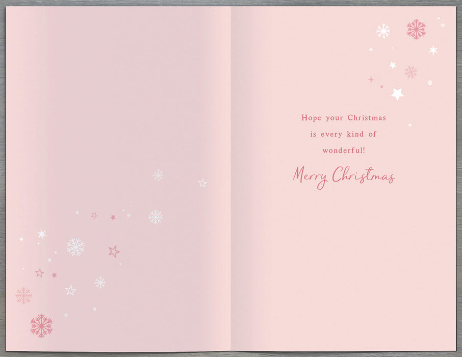 UKG 'For A Lovely Great Granddaughter' Christmas Card