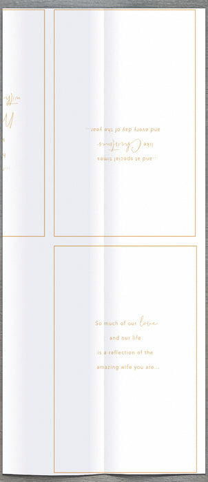 UKG 'To My Wife' Christmas Card