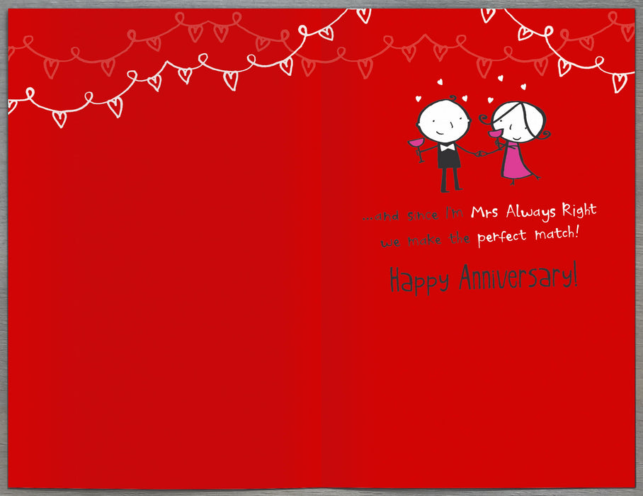 UKG 'Poem For My Husband' Anniversary Card