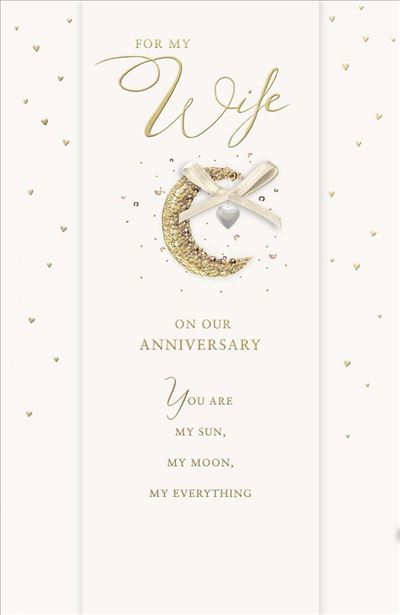 UKG 'For My Wife On Our Anniversary' Anniversary Card
