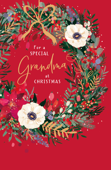 UKG 'For A Spacial Grandma'  Christmas Card