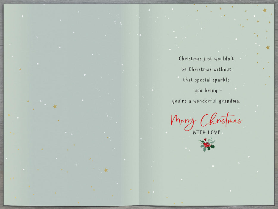UKG 'For A Spacial Grandma'  Christmas Card