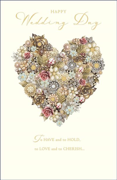 UKG 'Happy Wedding Day' Wedding Card
