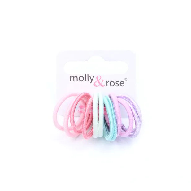 Molly & Rose Pastel Mini Elastics