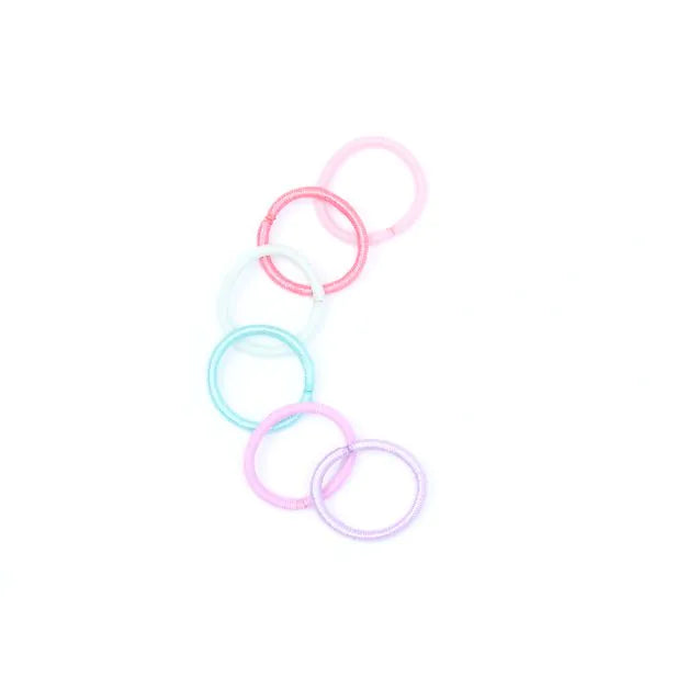 Molly & Rose Pastel Mini Elastics
