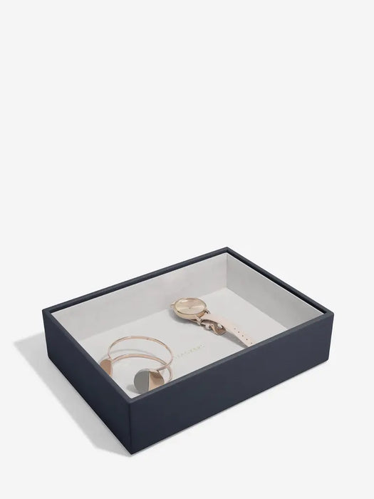 Stackers Navy Blue Classic Chunky Jewellery Layer