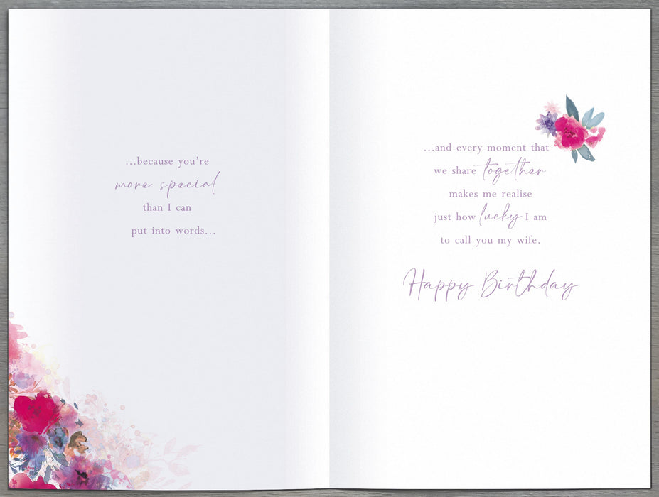 UKG 'For My Wife' Birthday Card