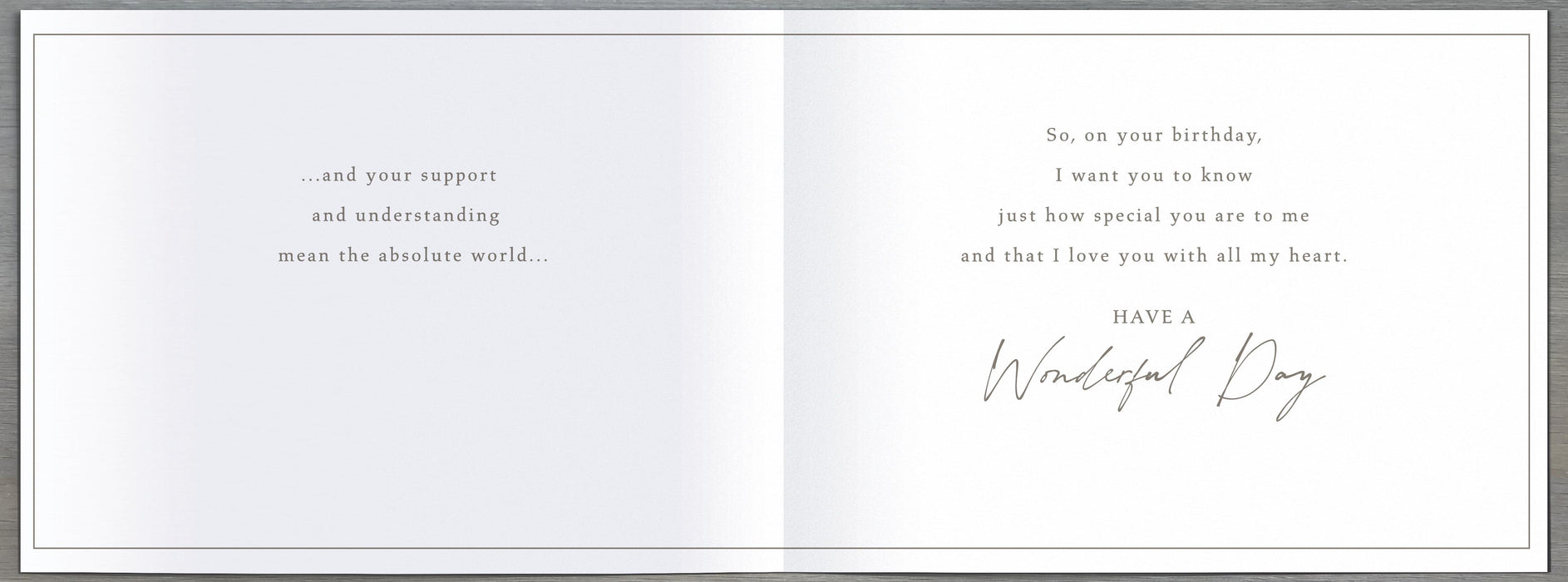 UKG 'For My Husband' Birthday Card