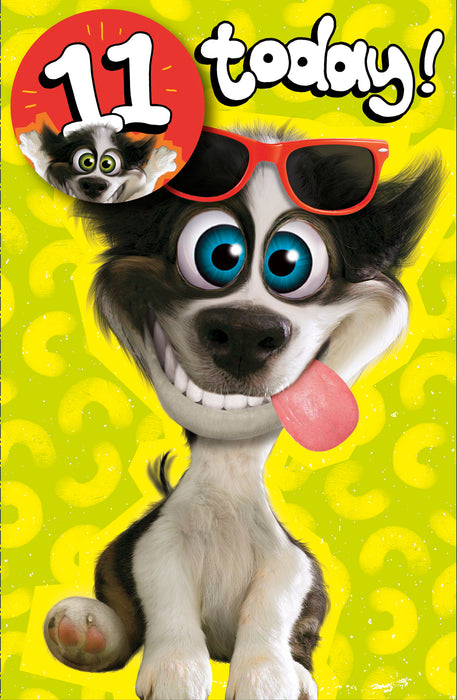 UKG '11 Today' Birthday Card