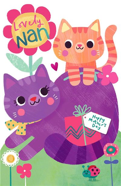 UKG 'Lovely Nan' Mother's Day Card