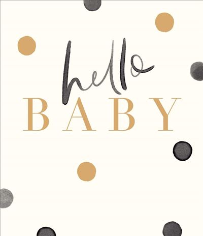 UKG 'Hello Baby' New Baby Card