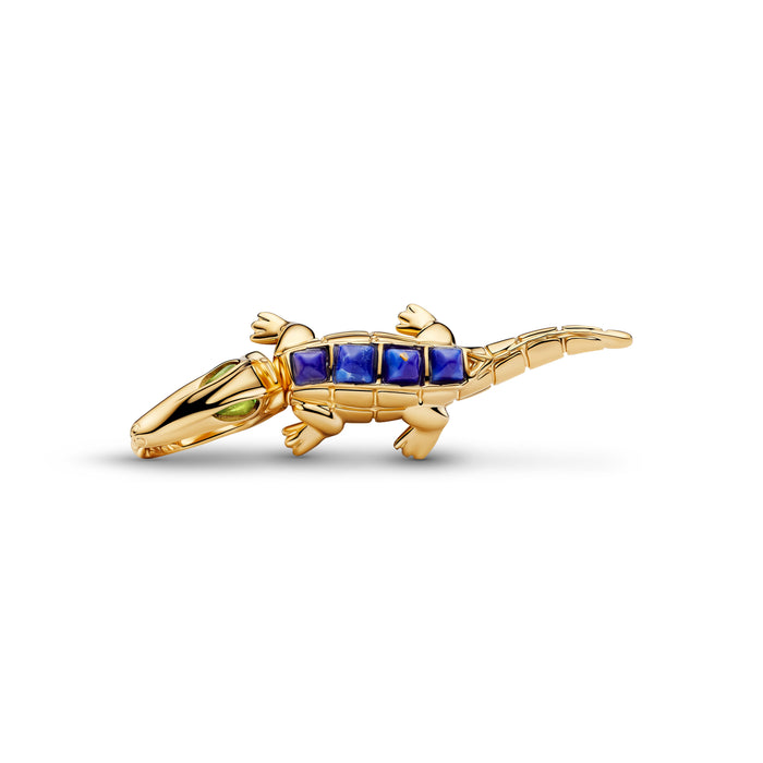 Pandora Alligator Charm 14k Gold Plating