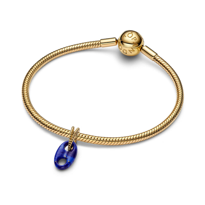 Pandora Mariner Link Dangle Charm 14k Gold Plating